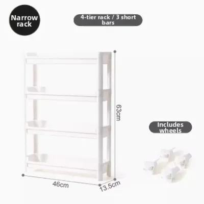 CHIZHIDU | Waterproof Narrow Space Storage Rack 15cm Wide