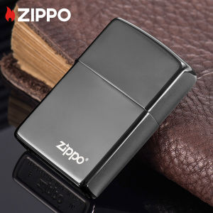 Zippo Classic Windproof Black Ice Pocket Lighter with Zippo Logo Zippo 150ZL