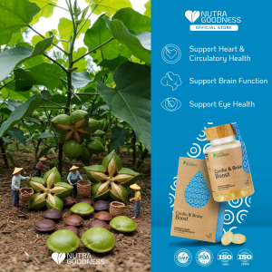 Nutra Goodness Nutra365 Cardio & Brain Boost 30s/60s - Improve Heart Brain Function & Eye Health