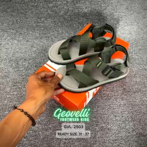 Gvl Geovelli G2503 Zaput Army | Sandal Anak Gunung Outdoor Adventure Tali Anak Sandal Pria Wanita