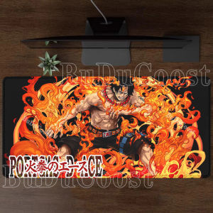 Bandai | Mousepad Roronoa Zoro Luffy One Piece Gaming XXL computer HD printing Mouse Pad anime Office Keyboard overlock Non-slip Desk Mat