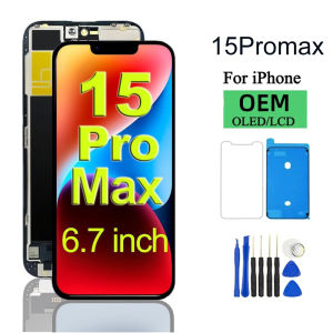 OLED For Iphone 15 Pro MAX LCD Display Touch Screen Sensor Replacemeent Digitizer Assembly For Iphone 15 ProMAX A2849 A3105