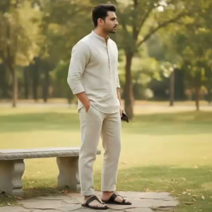 Marikina AN-02 Mens Heavy-Quality leatherette casual Flipflops (Double-Stitched Edges)