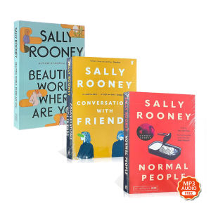 หนังสือ นิยายภาษาอังกฤษ Conversations with Friends Normal People By Sally Rooney The Most Enjoyable Novels Fiction Reading Materials English Book Literature Gifts