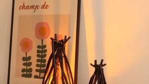 Đèn Ngủ LED Sáng Tạo Hình Củi Lửa – Đèn Trang Trí Mô Phỏng Lửa Trại Ánh Sáng Ấm Decor Phòng Ngủ