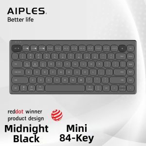Aiples | Ultra Thin Silent Wireless Bluetooth Keyboard