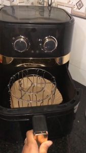 Vỉ Treo Thịt Xiên Nướng Cho Nồi Chiên Không Dầu Kèm 24 Cây Xiên Treo