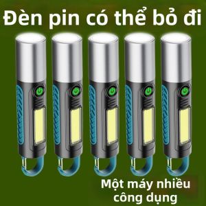 Đèn Pin Sạc Đa Năng Nhỏ Gọn Mạnh Mẽ