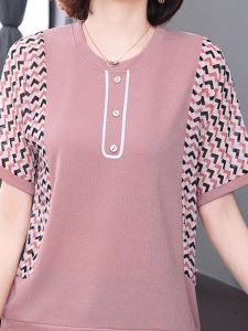 QIAOXIZI | Fashionable Slimming Loose T-shirt for Women