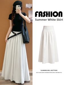 LANMENGYA | Elegant French Style High Waist A-line Midi Dress
