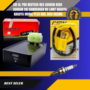 Cdi Gl Pro Neotech Neo Shogun Kebo Shogun 110 Shindengen No Limit Nagoya plus busi dan koil racing