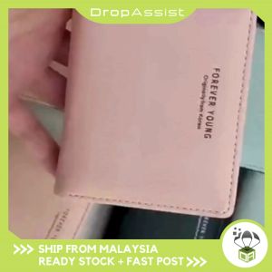 DROPASSIST 1706 READY STOCK TWO Folds Short Wallet Bag Dompet Wanita Perempuan Pouch Purse Beg Tangan Wanita