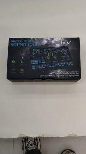 IRIN | IRIN SX91 Audio Mixer Sound Card with Voice Changer Mixer Sound Card for Phone Gaming Karaoke Studio Live Streaming Podcast