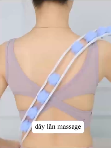 Dây Lăn Massage Cổ Vai Gáy Đa Năng Massage Sâu Giảm Đau Nhức Thích Hợp Dùng Tại Nhà Và Văn Phòng