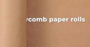Chito8 50Meter Honeycomb Wrapping Paper Honeycomb Paper Wrap Packing Paper Wrap Gift Box Wrapper Eco friendly Bubble Wrap 缓冲包装蜂窝纸