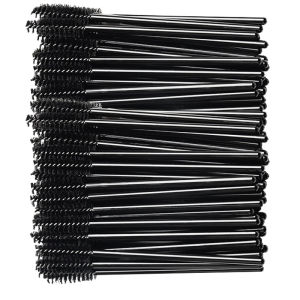 50/100 Chiếc Dùng Một Lần Cọ Chải Mi Mascara Cây Đũa Phép Trang Điểm Lông Mày Spoolers Đựng Mỹ Phẩm Dụng Cụ Nối Mi Cho Hàng Mi