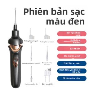 Máy Làm Sạch Tai Điện Tử Có Đèn Sáng