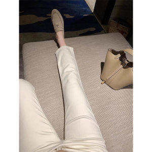 QIANCHANGNAAI | Slim Fit Light Straight Leg Jeans