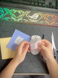 15cmx11cm Mouse Grip Tape DIY Anti Sweat for Gaming Laptop and PC Mouse skin Grip Matibay Anti Slip