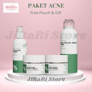 (Free Gift) LS SKINCARE PAKET GLOWING ACNE SERIES ORIGINAL BPOM (Untuk Kulit Berjerawat)