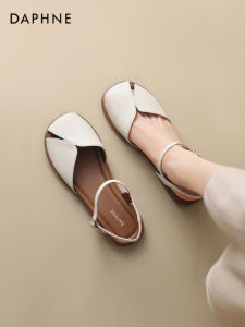 Daphne | Bowler Toe Flat Shoes for Women Summer New French Design