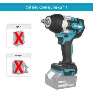 Makita | Cờ Lê Tác Động Điện Không Dây Makita Brushless DTW700 1/2 Inch Dành Cho Pin 20V Dụng Cụ Cầm Tay Với Tốc Độ 2700 Vòng/phút Và Mô-men Xoắn Tối Đa 1000N.m