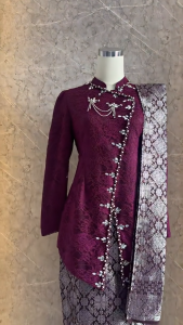 Kebaya Janggan Modern - Kebaya Wisuda Lamaran Tunangan Seragam Bridesmaid Terbaru 2025