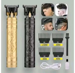 Alat Cukur Rambut Elektrik Vintage T9 Dragon Hair Clipper Kumis Jenggot Rechargeable