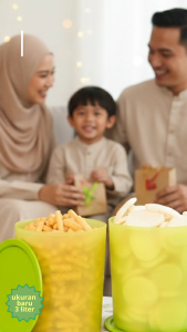 CPM Paket Toples Savina 3 Liter Set Of 2 Pcs