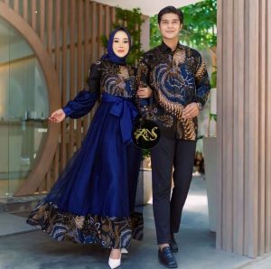 (FREE HIJAB)NEW  SET COUPLE AURA RAYA SERIes
