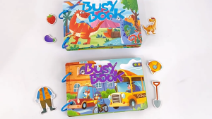 BỘ BUSY BOOK BÓC DÁN HỌC TIẾNG ANH VÀ TƯ DUY CHO BÉ TỪ 2- 6 TUỔI