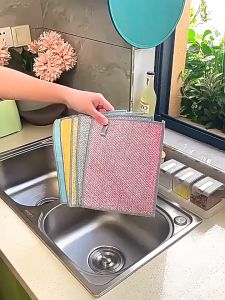 Wire Cloth Rag Stainless Steel Cleaning Ball Iron Wire STEEL BALL 钢丝球刷/不锈钢铁丝刷/清洗铁丝球/钢铁丝刷/铁丝布 Stainless STEEL Cloth kuali