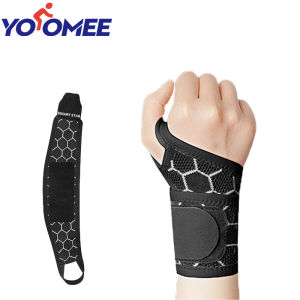 Yoomee สายรัดข้อมือสำหรับข้อมือมีหลุม Relief สายรัดข้อมือ1ชิ้นพอดีขวาซ้ายมือสนับข้อมือ