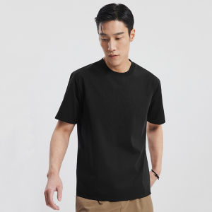 SEPTWOLVES | Cooling Cotton Antibacterial Loose Short Sleeve T-Shirt for Men