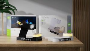 【✅SG Seller✅】RICHMENT 4 In 1 30W Wireless Fast Charger Wireless Charging Dock Station with LED RGB night Light For Samsung Galaxy Watch 4 5 8 Pro Airpods iwatch serives 9 8 iwatch ultra 2/Samsung galaxy S23 S22 S21 iPhone15 14 13 12 11(with FREE SHIPPING)