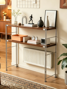 AMU·PIGGY | Vintage Style Shelving Unit Multilayer Storage