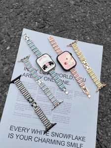 LIANGDAI | Stylish Metal Grid Design Watch Band