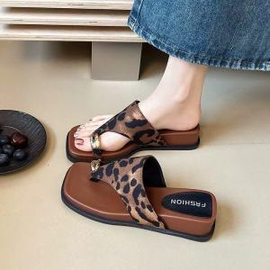 JIFANPAUL | Leopard Print Fashionable Non-Slip Womens Slippers