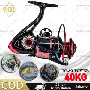 Reel Pancing Metal LK2000 - 7000 30 Kg/ Reel Pancing Tarikan Full Besi Murah Kuat/ Reel Ryobi/ Tarikan Pancing Ikan Logam CNC Air Laut/ Reel Pancing Laut Asin Kumparan Pancing Metal/ Gulungan Pancing Ikan/ Gulungan Senar Pancing