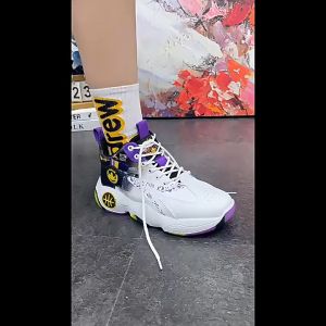 Korean mens basketball shoes single shoes youth basketball shoes sports casual shoes