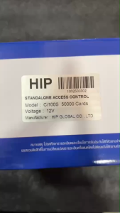 HIP Ci100S เครื่องทาบบัตร กดรหัส บันทึกเวลา ระบบ Access Control รับประกันศูนย์ไทย 1 ปี