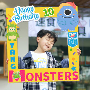 QIANHUAJIAN | Birthday Decoration KT Board Photo Frame