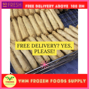 Fried Mackerel Fish Cake 500g – ( CHA CA THU CHIEN )Fresh Frozen Seafood – Ready to Cook – Savory & Delicious