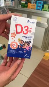 Vitamin D3 TH 15ml dạng nhỏ giọt giúp tăng cường hấp thụ canxi