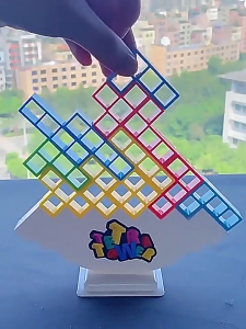 Childrens toys Tetris stacked building blocks three-dimensional balance parent-child communication toys