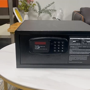 Vault Safe Box Fireproof AntiTheft Depository Cash Home Office Documents SE Safety Security Small Black Safe
