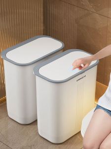 ถังขยะแบบติดผนังขนาดใหญ่พร้อมฝาสำหรับห้องน้ำ ห้องนั่งเล่น ห้องครัว ถังขยะแบบติดผนังขนาดเล็ก ถังขยะแบบติดผนังสำหรับใช้ในบ้าน