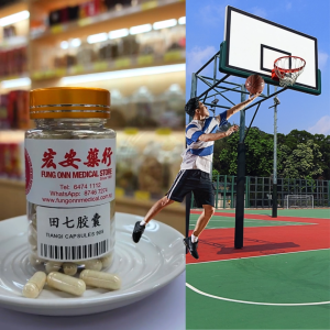 Panax Notoginseng / Tian Qi Blood Circulation Pain Relief Growth Cholesterol TCM Herb Tonic 90Cap