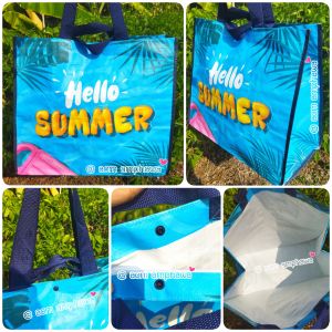 #ใบใหญ่มากกกก 🛍️ กระเป๋าบอดี้ซัมเมอร์สดใส ⛱️                (Body SUMMER Team Shopping Bag)