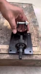 Bracket Stand Dudukan As Panjang Mesin Bor Diy + Mata Gerinda Batu Gosok Asah Poles Besi